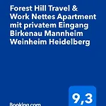 Forest Hill Travel &work Nettes Mit Privatem Eingang Mannheim Weinheim Heidelberg *