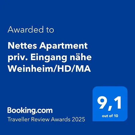 Forest Hill Travel &work Nettes Mit Privatem Eingang Mannheim Weinheim Heidelberg Apartment Birkenau
